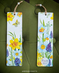 Handcrafted Decoupaged MDF Bookmark – Daffodil