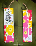 Handcrafted Double-Sided Decoupaged MDF Bookmark – You Are Beautiful