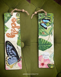 Handcrafted Double-Sided Decoupaged MDF Bookmark – Hope