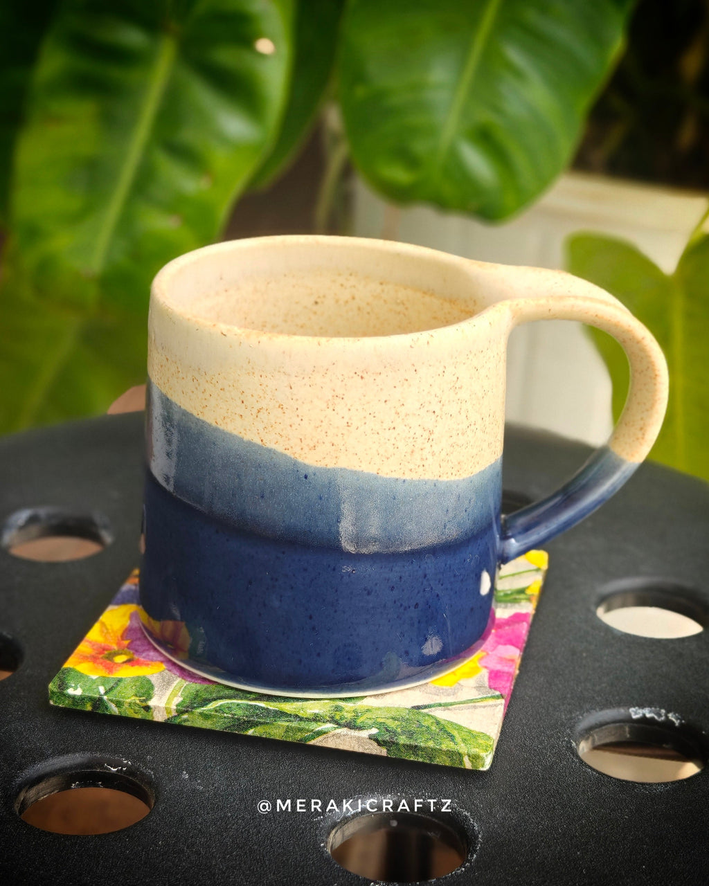 Handcrafted Tropical Decoupage Coasters