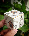 Handcrafted Upcycled Decorative Storage Box – Paws & Whiskers Keepsake