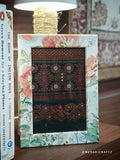 Handcrafted Decoupaged Frame with Assamese Mekhela Sador – Woven Heritage