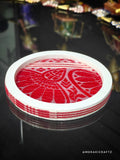 Handcrafted Fabric Decoupaged MDF Catchall Tray – Assamese Gamosa Charm